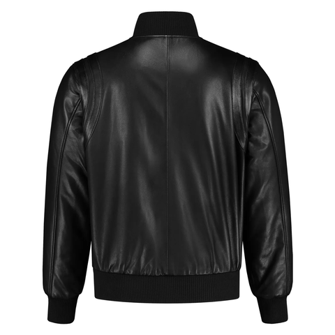 Varsity Street Styler Leather Jacket for Men