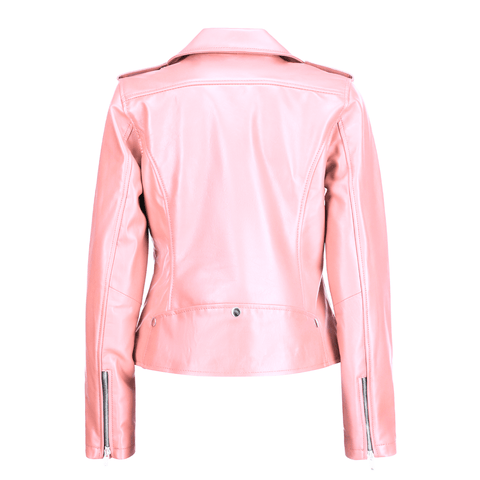 TLH Blush Leather Jacket