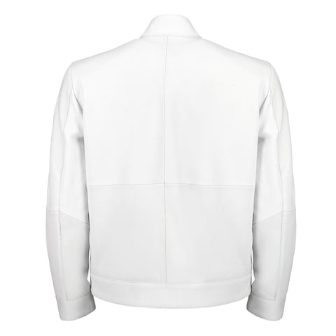 Men's Blitz White Racer Jacket
