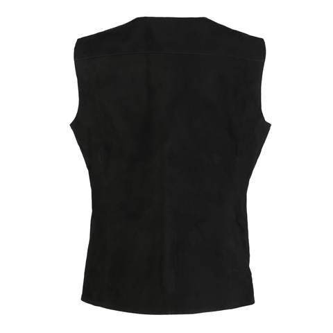 Men's Suede Leather Vest Jacket
