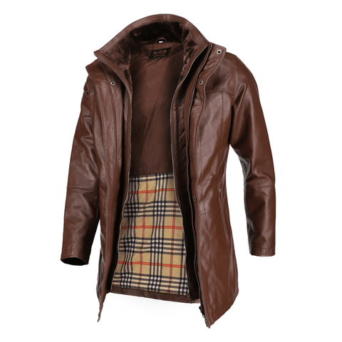 Men's Exclusive Leather Coat