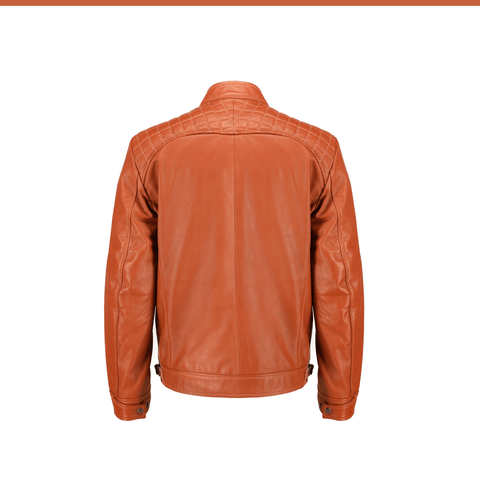 Classic Tanned Leather Jacket