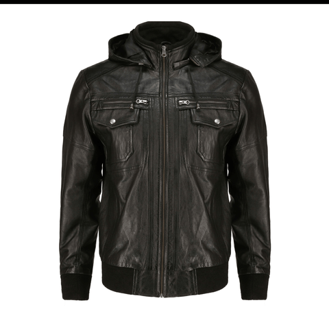 TLH Signature Leather Jacket