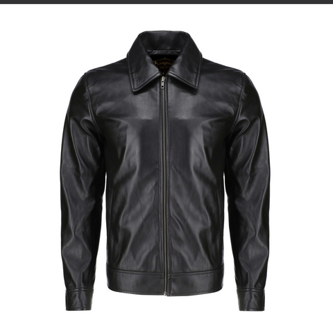 Mystical Black Leather Jacket