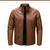 Classic Timeless Brown Leather Jacket