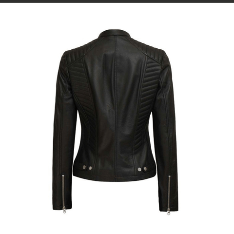 Women’s Racer Leather Jacket