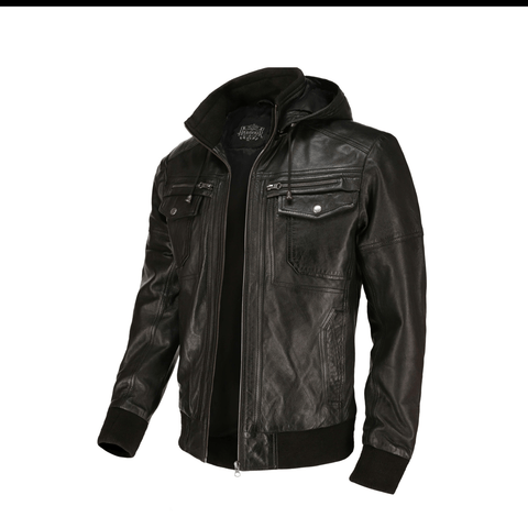 TLH Signature Leather Jacket