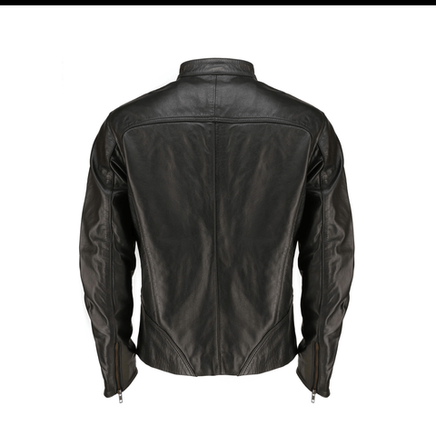Black Lambskin Leather Jacket